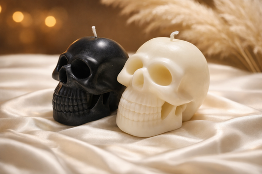 Standkerze "Skull"